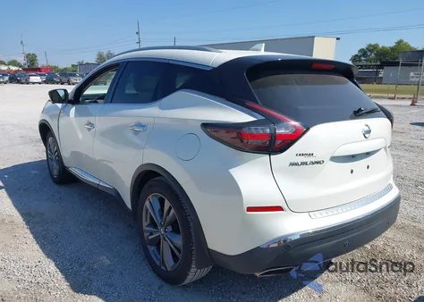 2021 Nissan Murano Platinum Intelligent Awd from USA, damaged, VIN 5N1AZ2DS1MC126899
